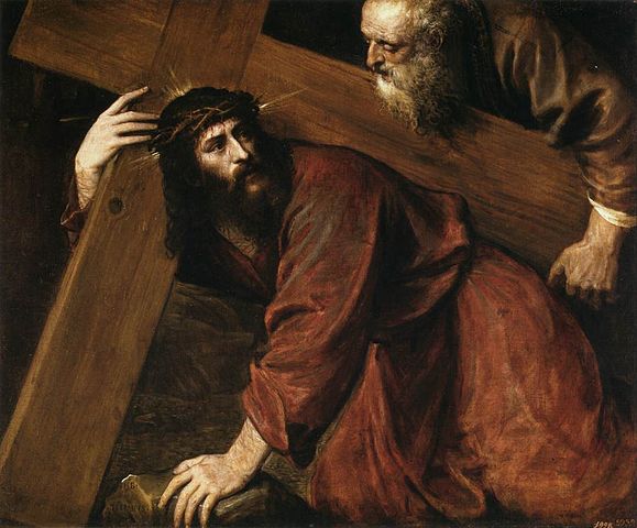 Tycjan, „Chrystus niosący krzyż” (ok. 1565 r.)