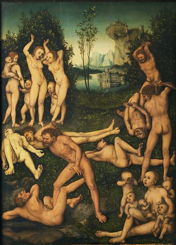 Lucas Cranach Starszy, „Owoce zazdrości” (1527 r.)